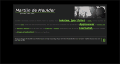 Desktop Screenshot of martijndemeulder.com